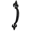 7 inch "Nethaniah" Antique Cast Iron Door and Cabinet Pull